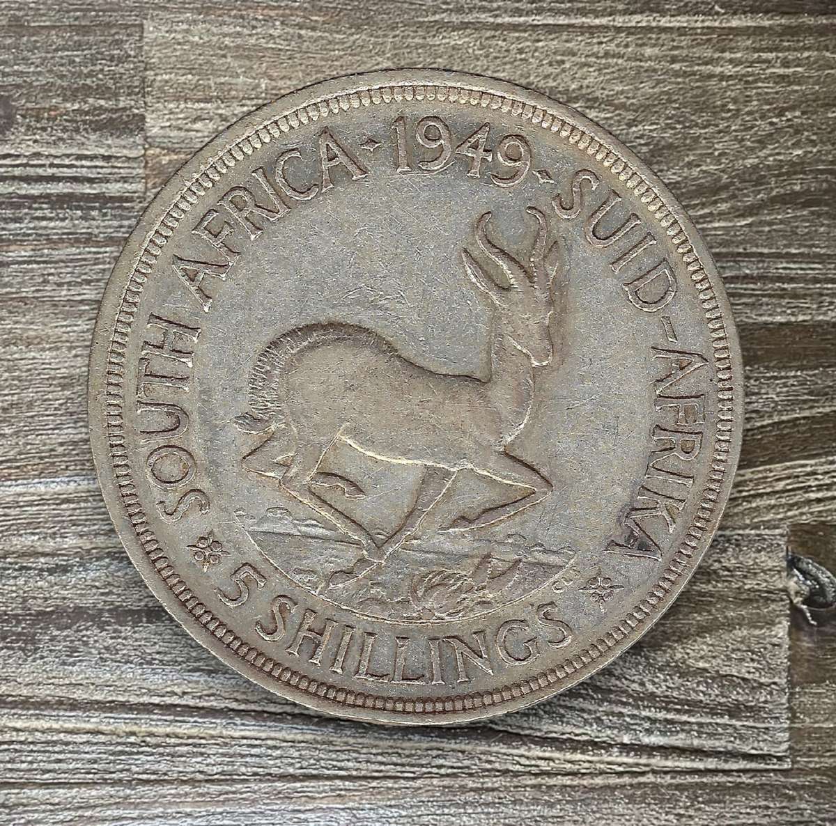 1949 *** 5 Shilling *** VF