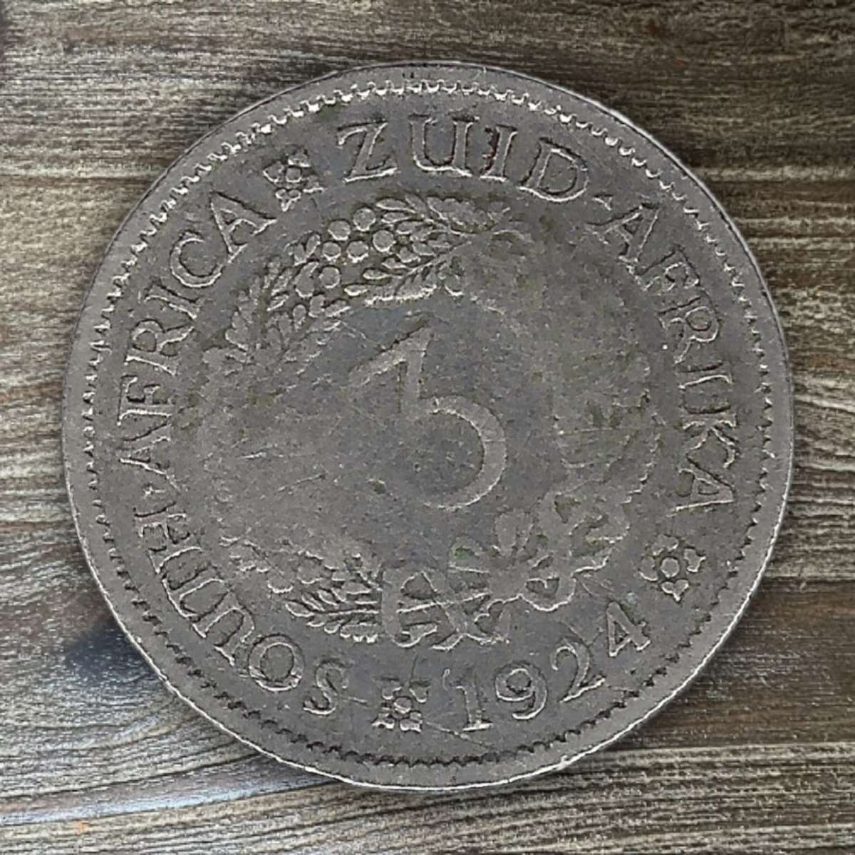 1924 *** 3 Pence *** Filler 80% silver