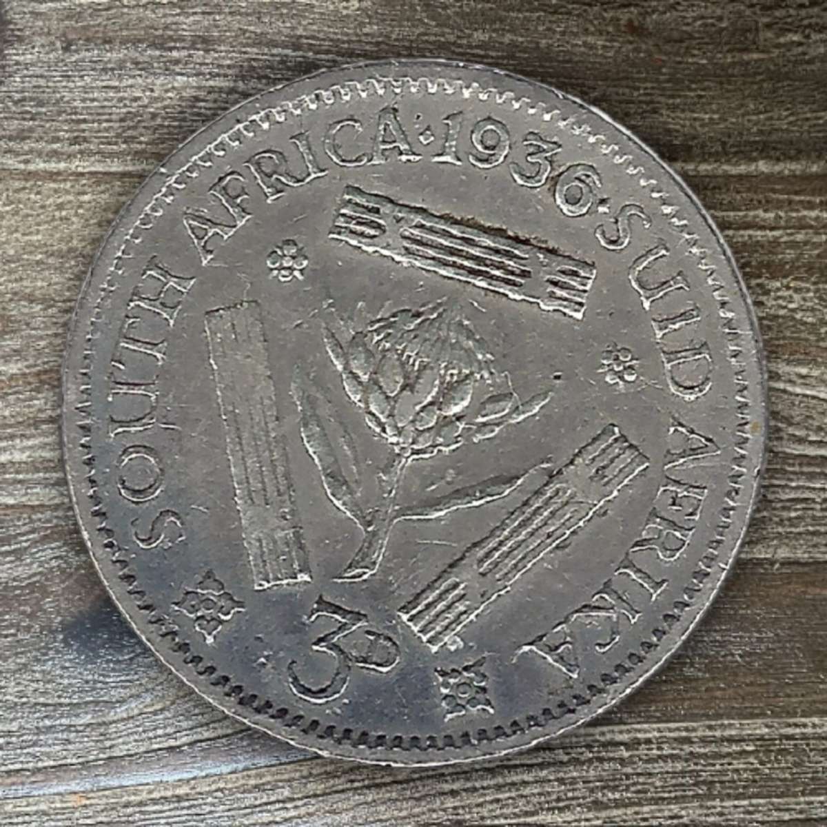 1936 *** 3 Pence *** Harder to find