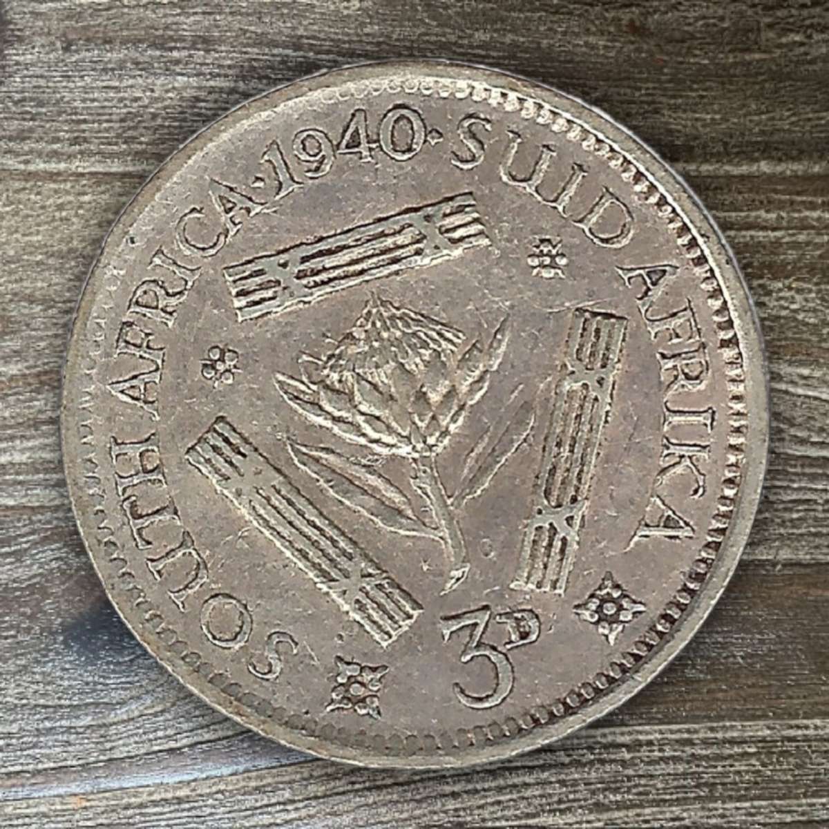 1940 *** 3 Pence *** 80% silver content