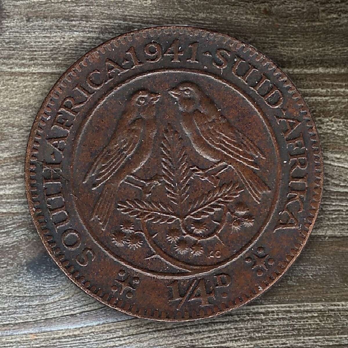 1941 *** 1/4P *** Mintage of only 91 160