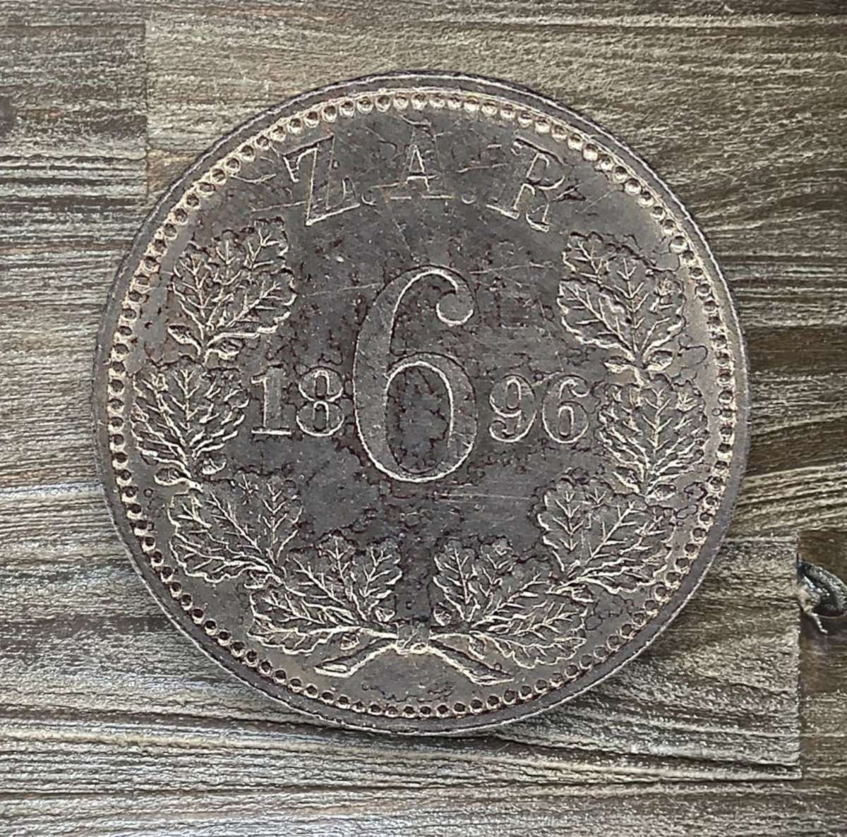 1896 *** 6P *** VF condition, collectable