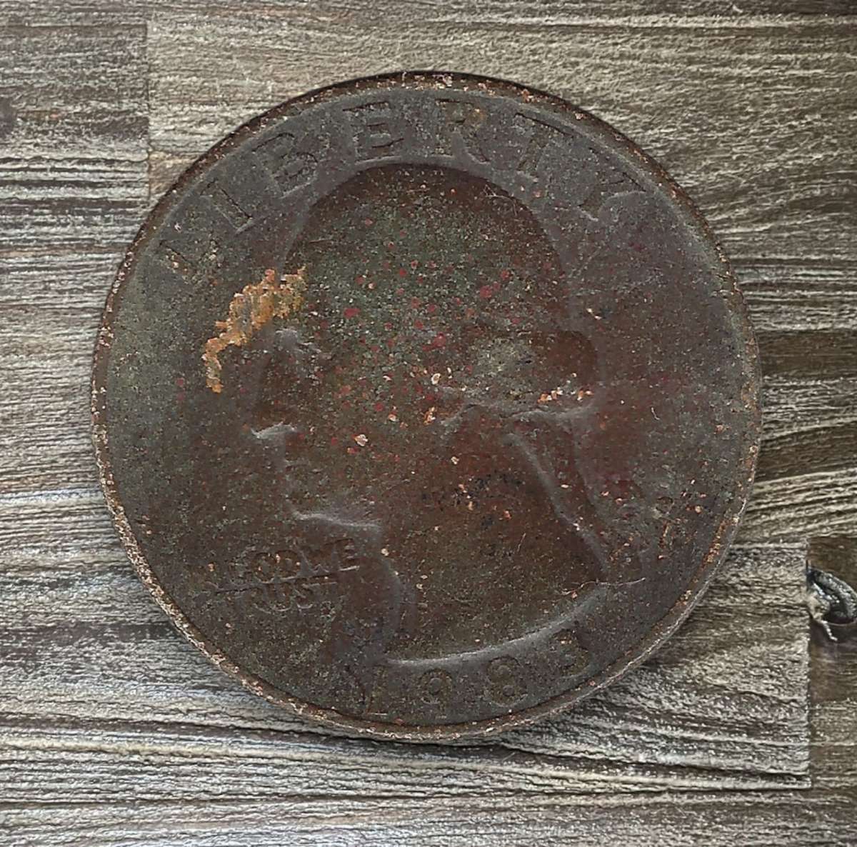 1983 *** Quarter Dollar *** Collect all coins from around the world