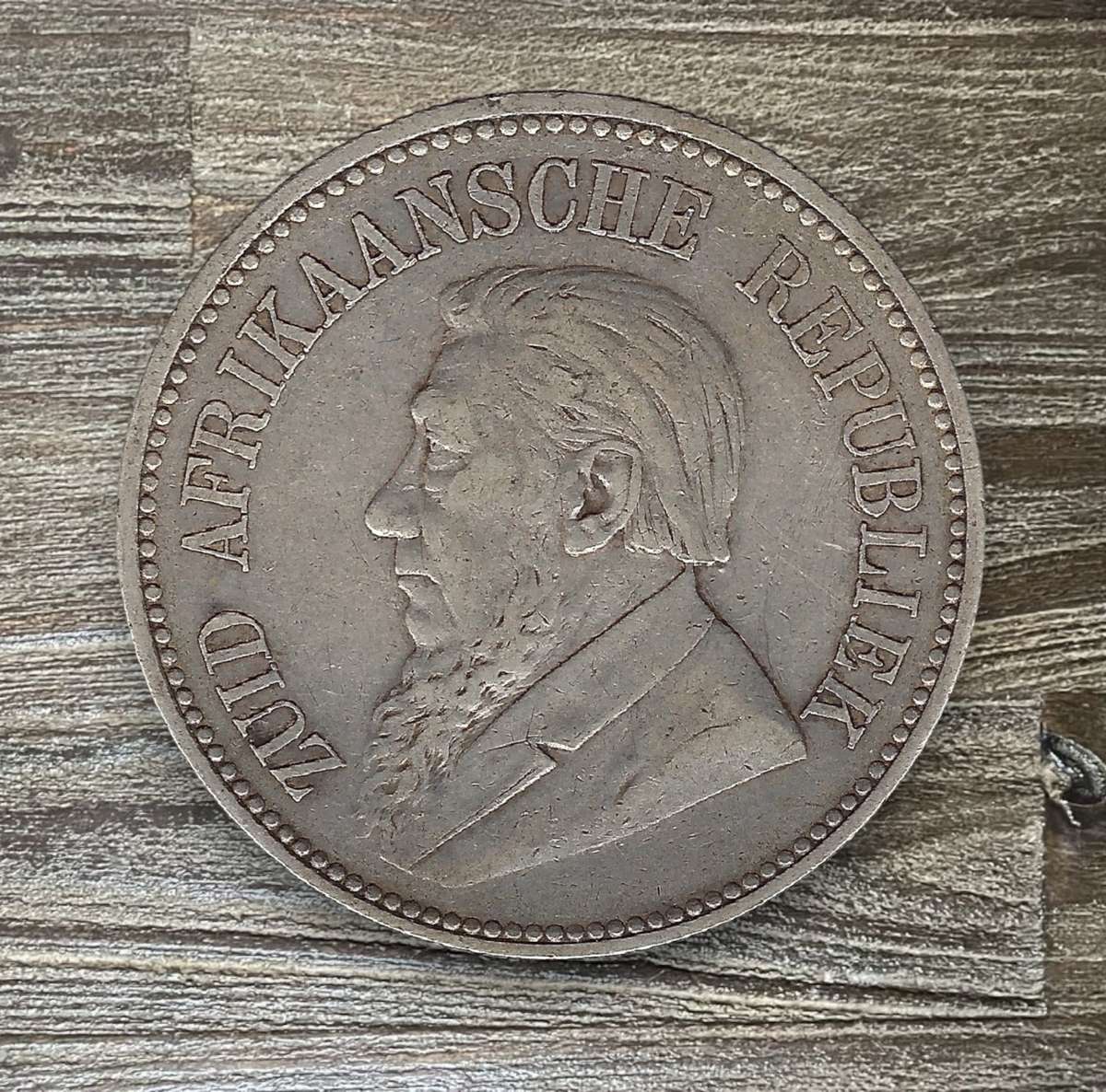 1893 *** ZAR 2 1/2 Shilling *** Scarcest in ZAR