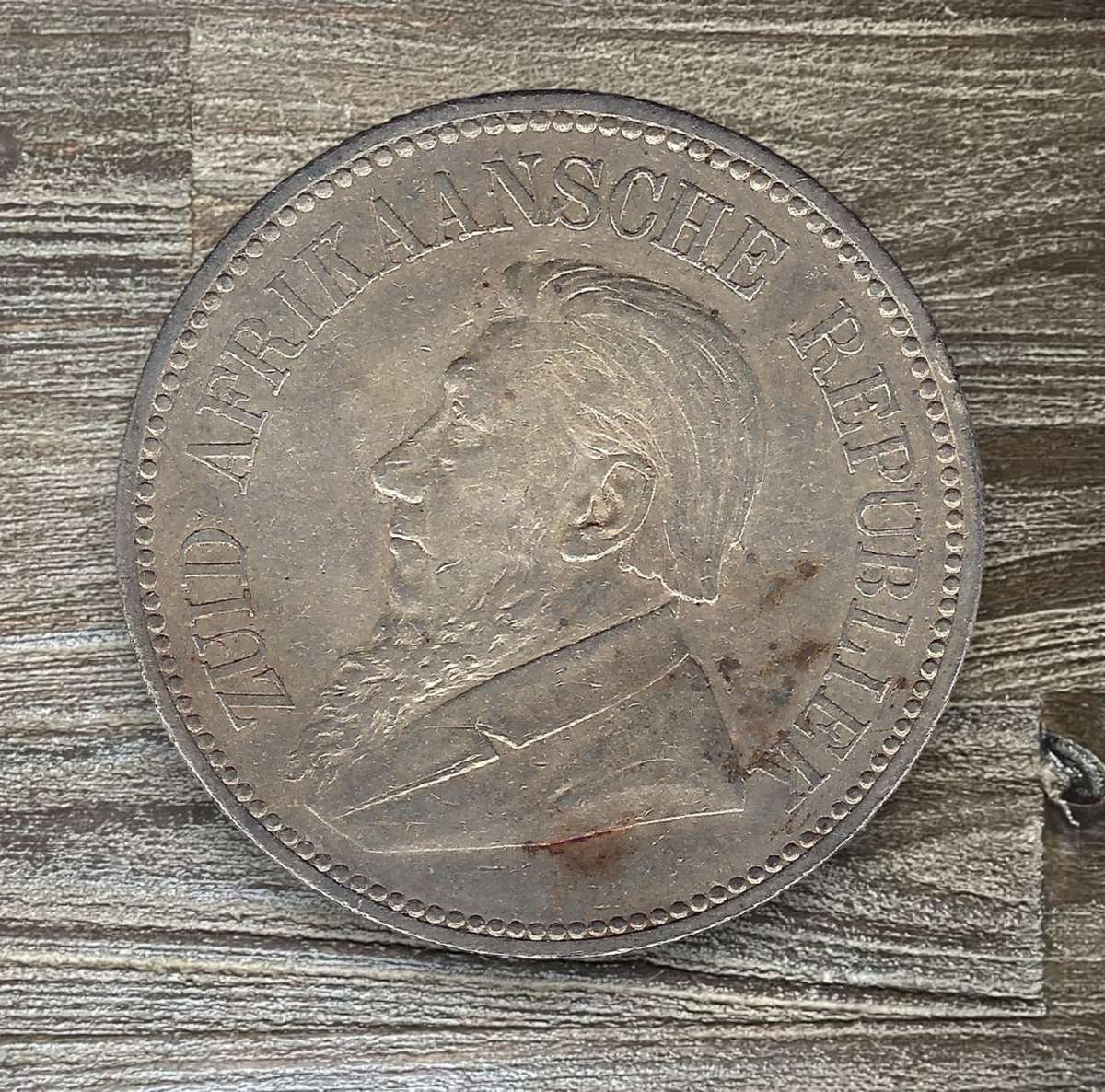 1892 *** ZAR 2 1/2 Shilling *** Vf condition