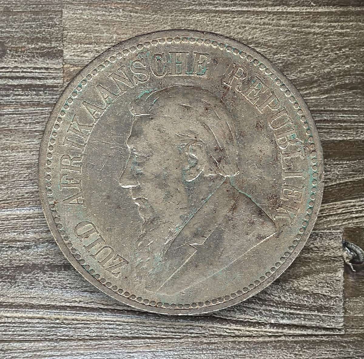 1892 *** ZAR 2 1/2 Shilling *** Please view coin to determine grade