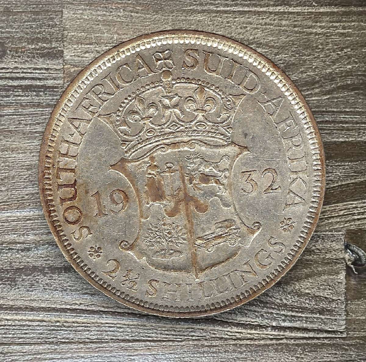 1932 *** 2 1/2 Shilling *** Au details
