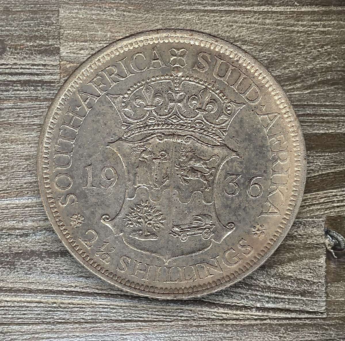 1936 *** 2 1/2 Shilling *** Looks better in hand