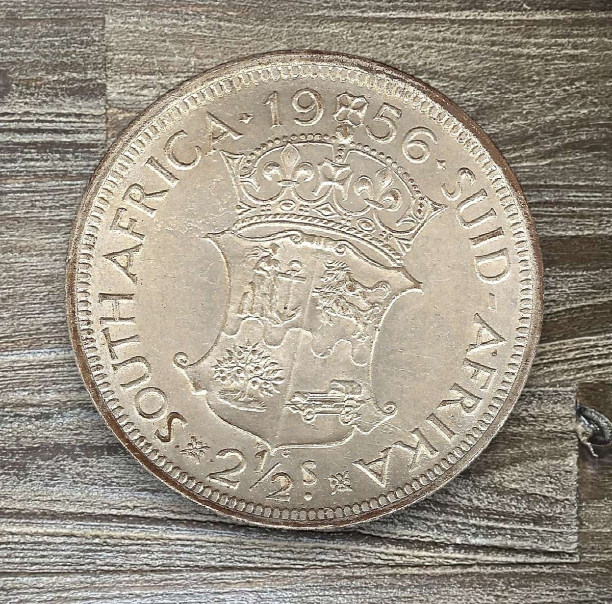 1956 *** 2 1/2 Shilling *** Better than most