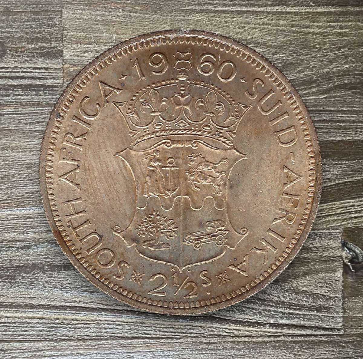 1960 *** 2 1/2 Shilling *** Scarce mintage