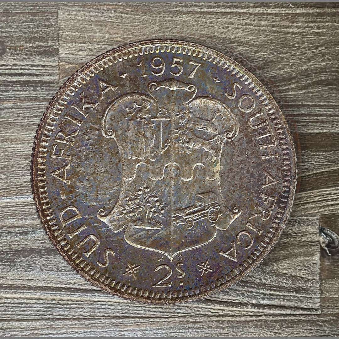 1957 *** 2 Shilling *** Proof coin
