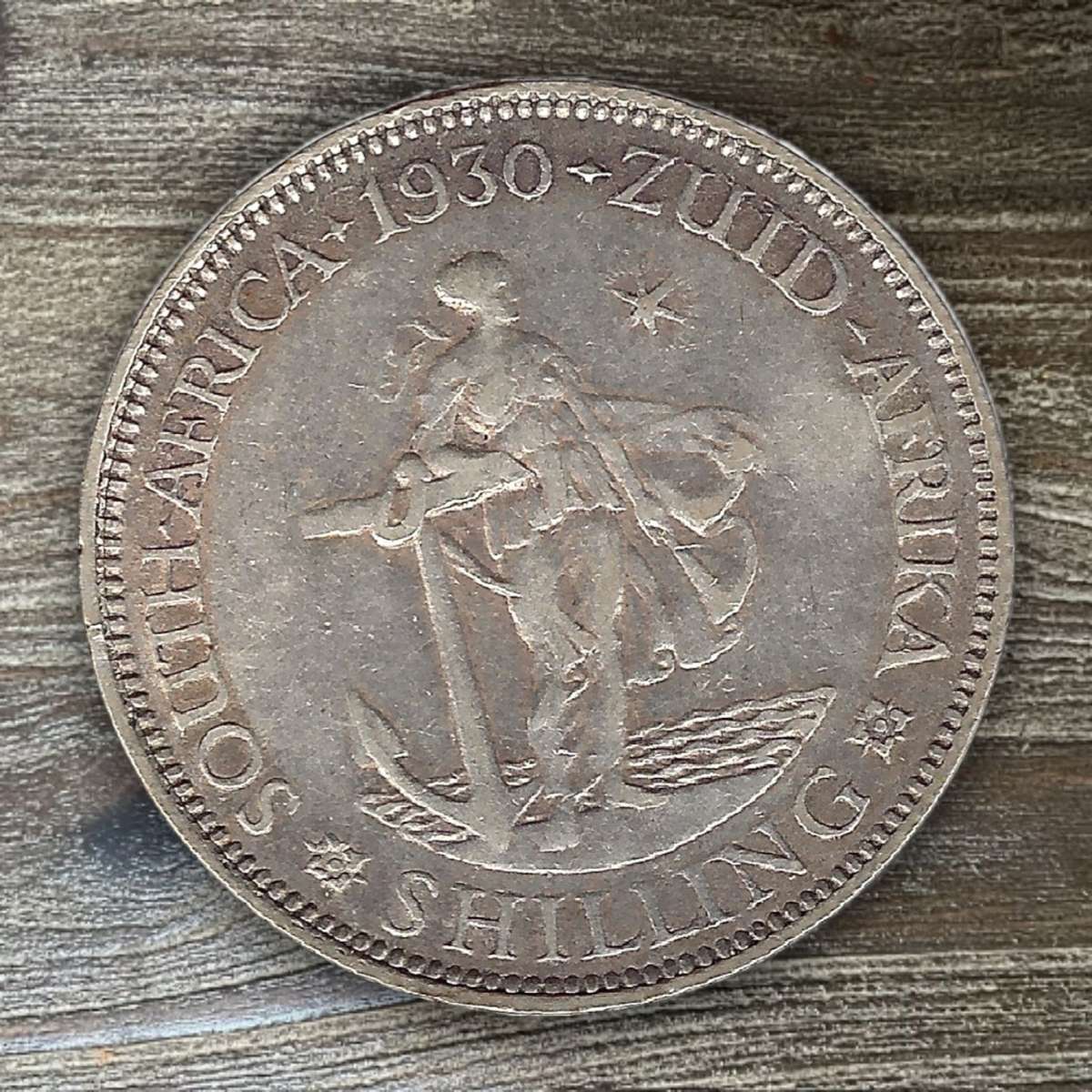 1930 *** 1 Shilling *** Decent condition