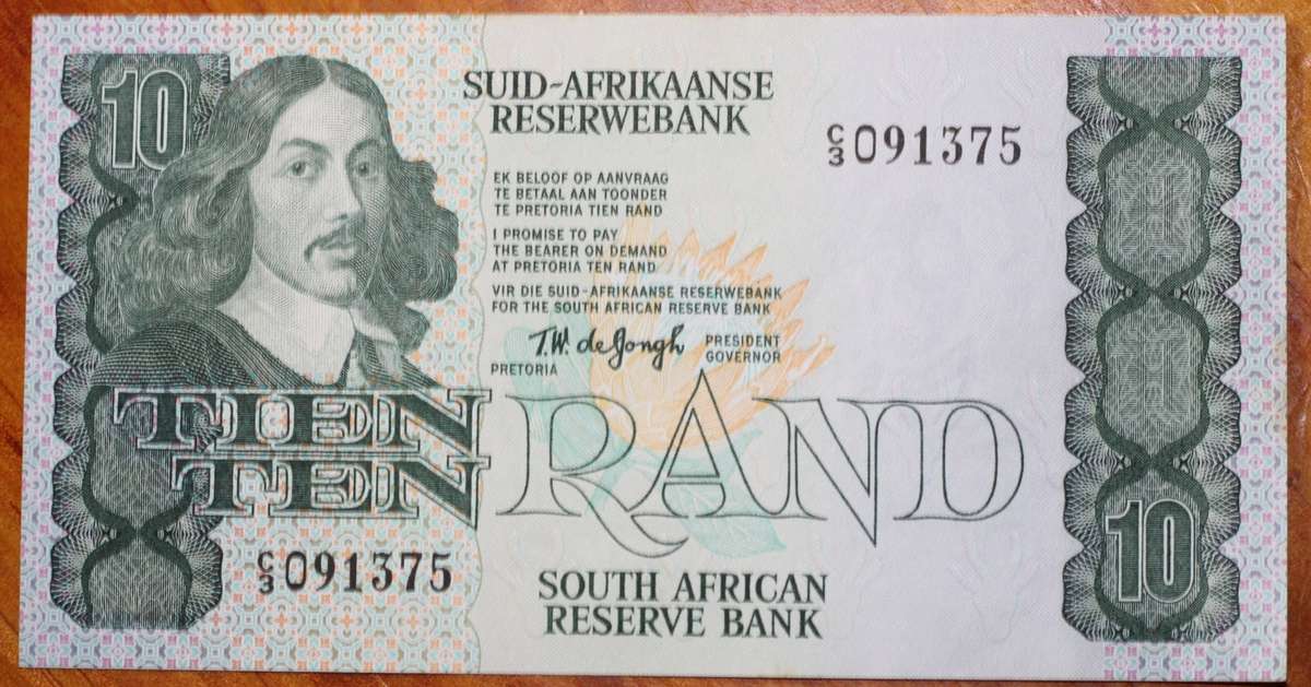 TW de Jongh 1978 Fourth Issue *** R10 *** Great note, dont' hesitate