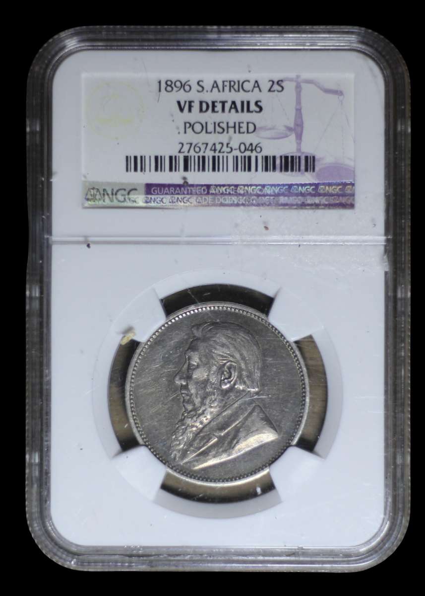 1896 *** 2 Shilling *** VF DETAILS *** Bargain