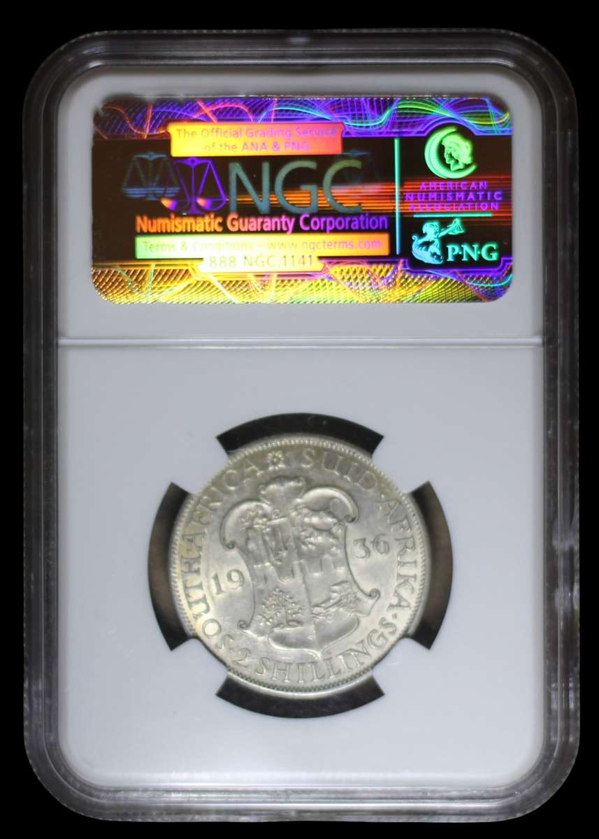 1936 *** 2 Shilling *** AU53 *** Please view out photoss