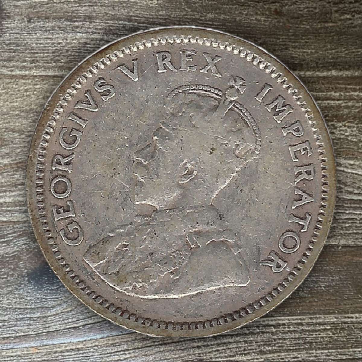 1930 *** 6 Pence *** 80% silver coin, Filler