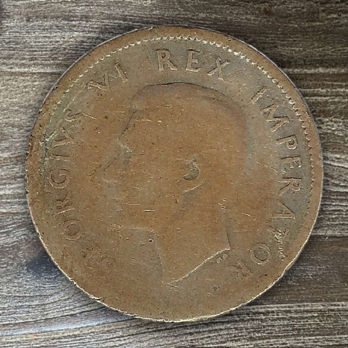 1937 *** 6 Pence *** Scrap silver