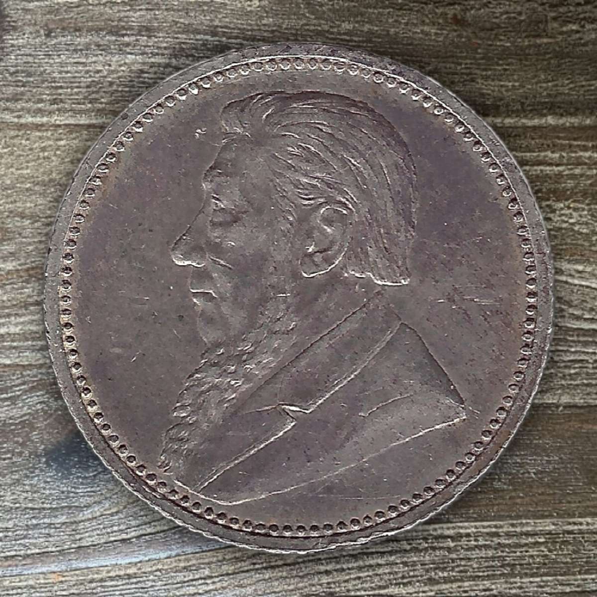 1894 *** 6 Pence *** ZAR *** 92.5% silver