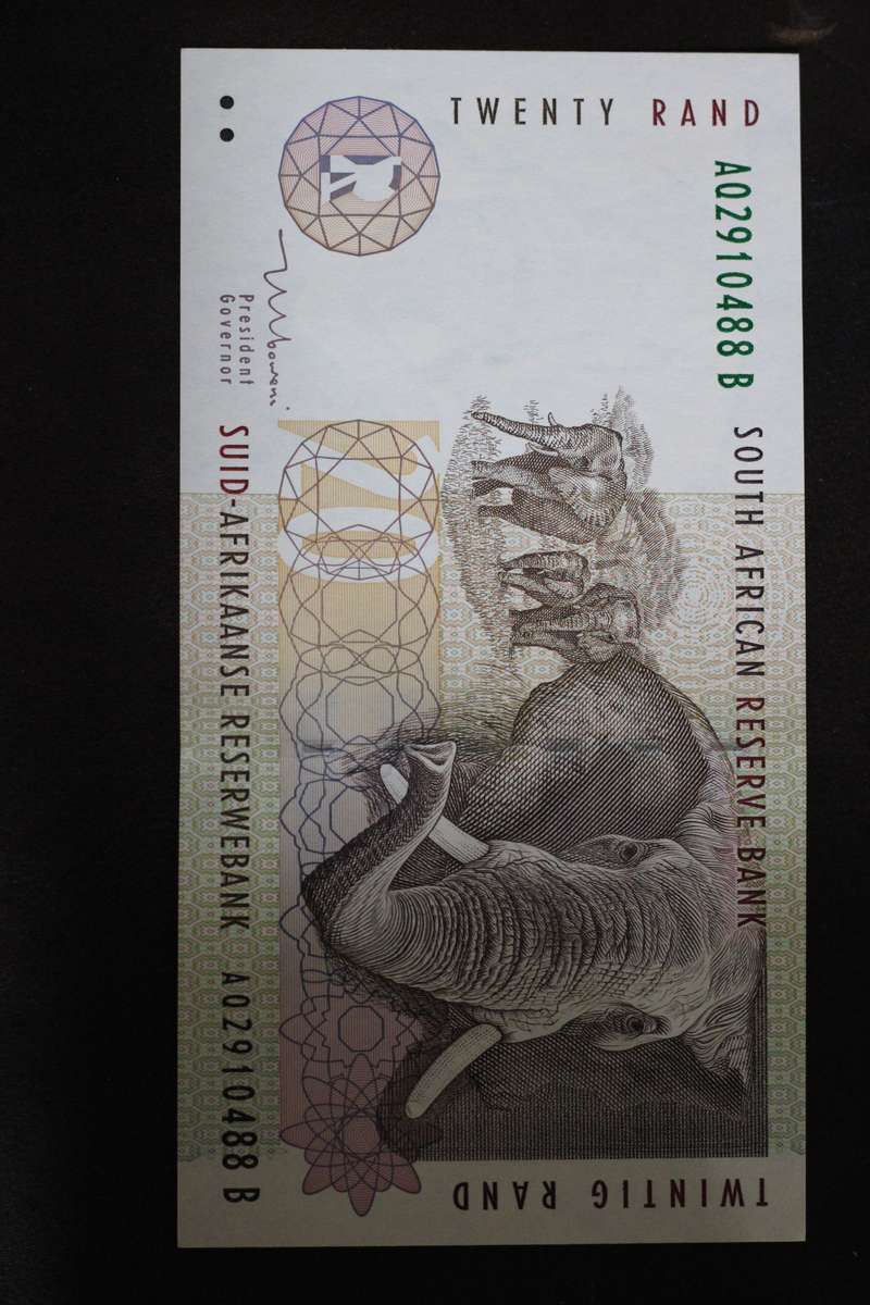 Mboweni *** R20 *** scarce