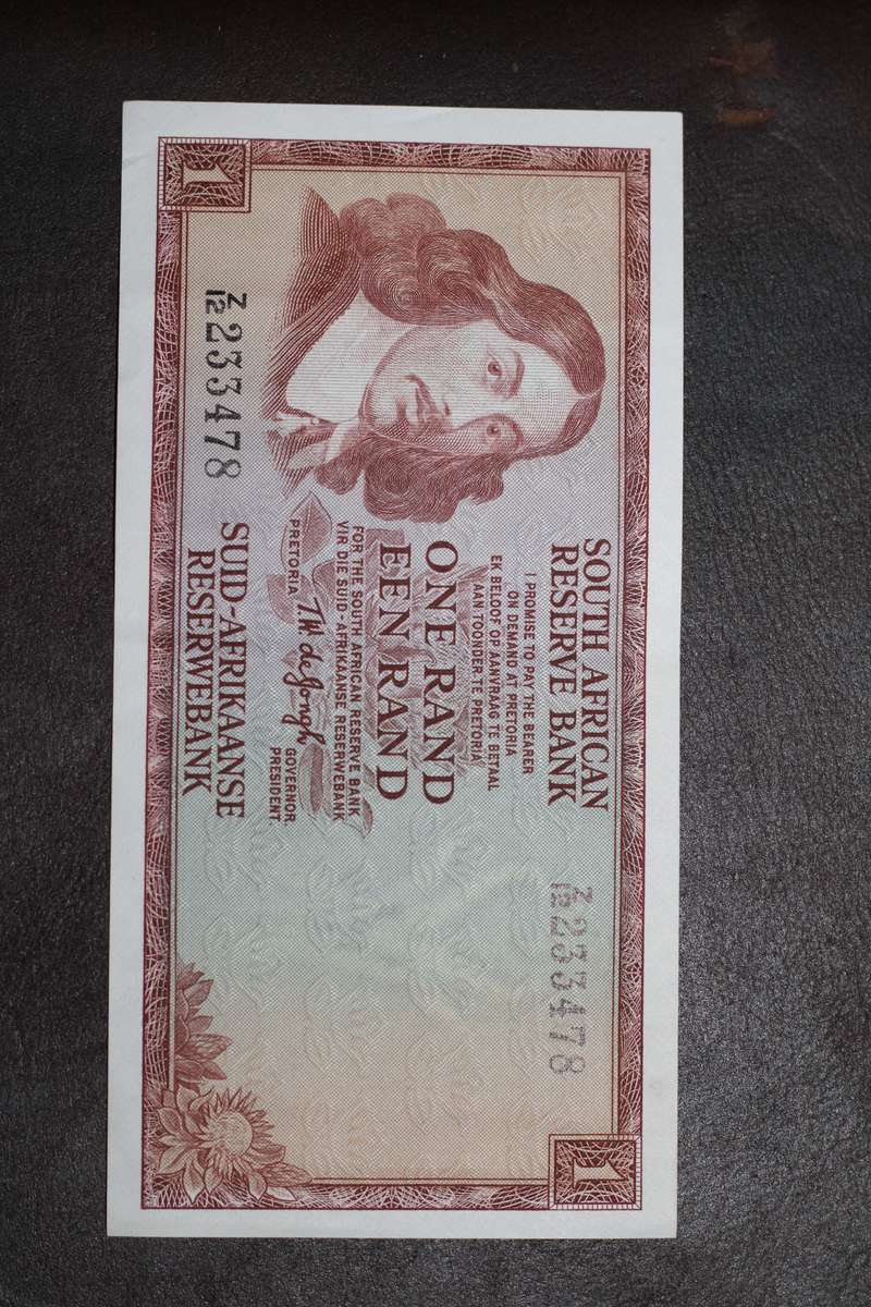 TW de Jongh 1967 First issue *** R1 Replacement note *** Centre fold,