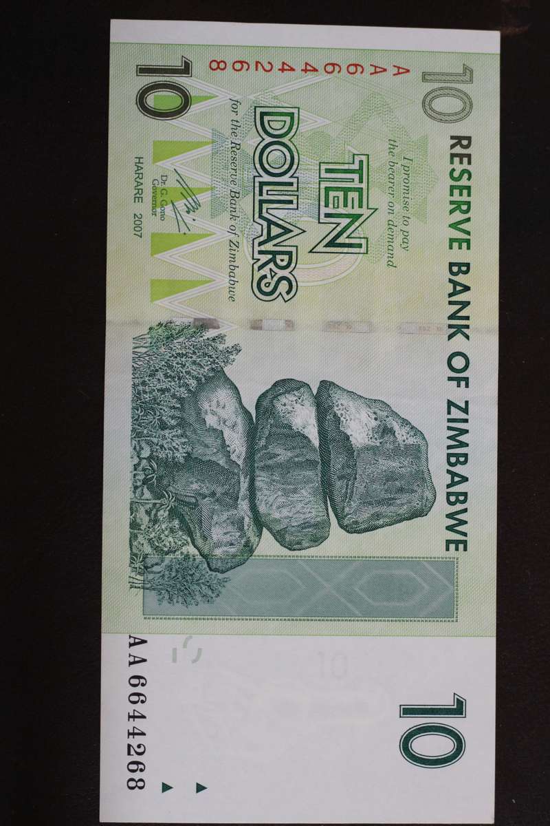 Zimbabwe 2007 *** $10 Ten dollar *** Superb unciculated
