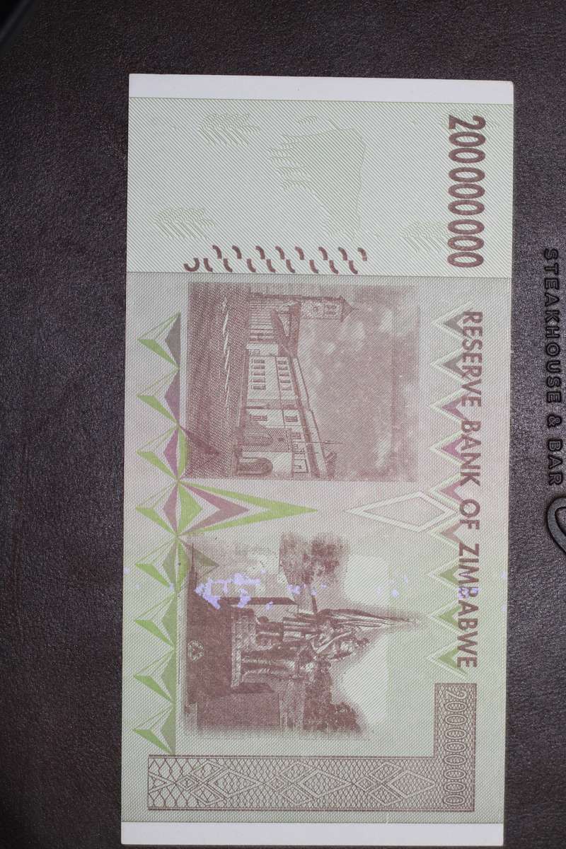 Zimbabwe *** $200 million *** Great unc