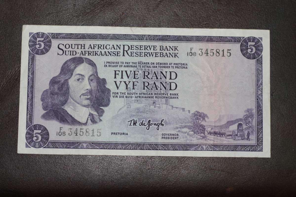 TW De Jongh 1967 First issue *** R5 *** Notes are going up in price