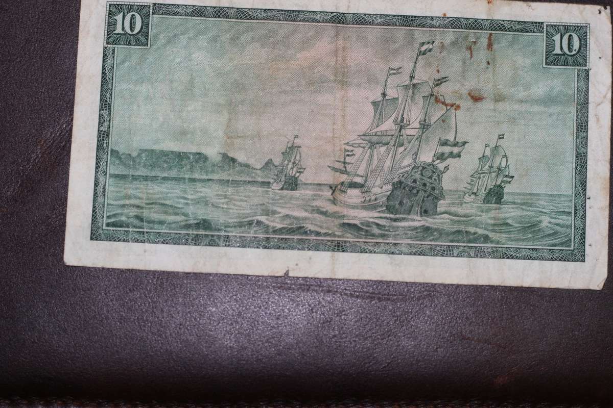 TW De Jongh 1975 Third issue *** R10 *** Filler note