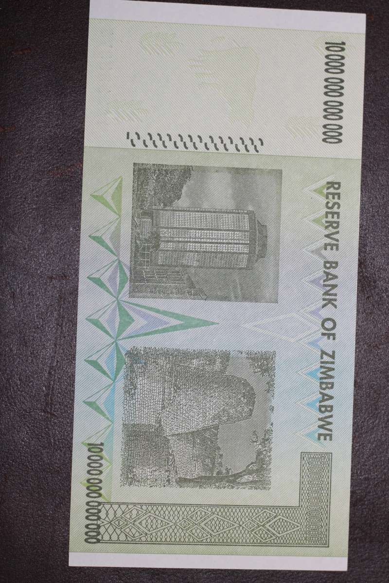 Zimbabwe *** $10 trillion *** Seldom available