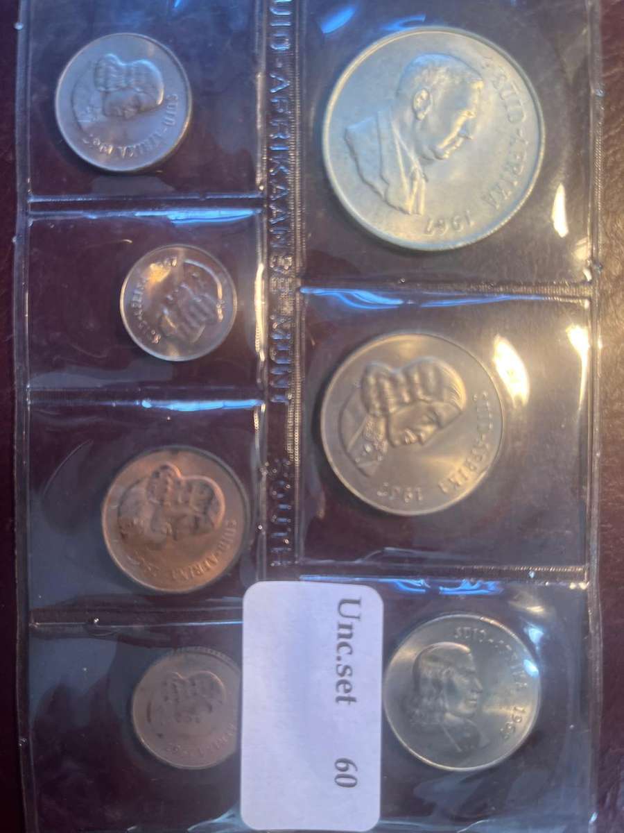 1967 *** Afrikaans *** 50% silver R1