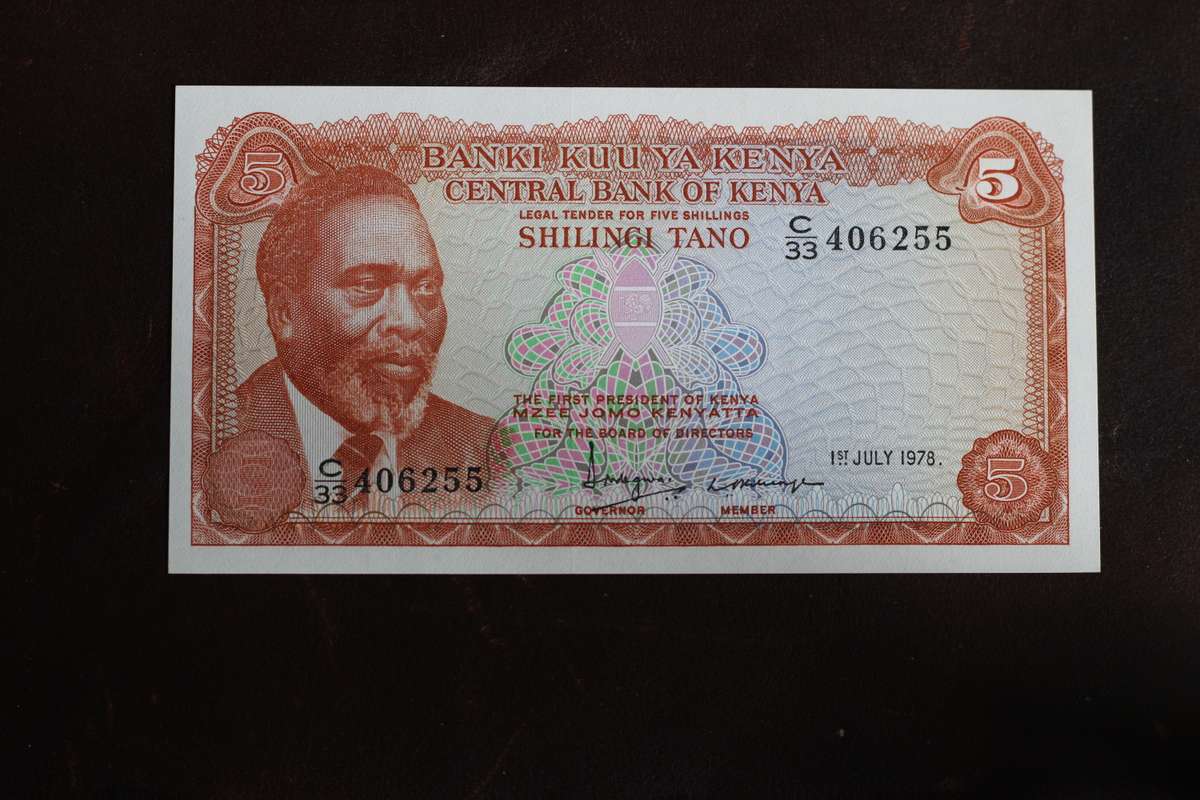 Kenya 1978 *** 5 Shilling *** Issued 1978