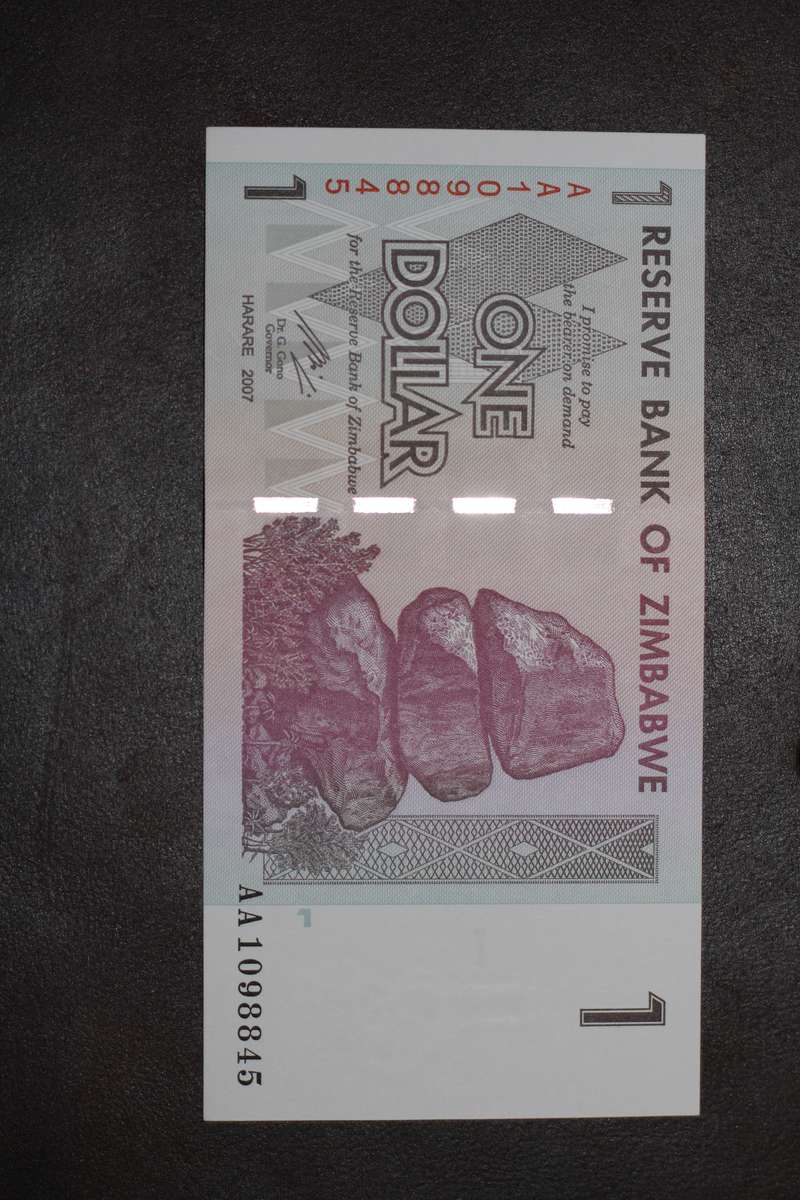 Zimbabwe *** 1 *** Their lowest currency issued 2007 before the hyperinflation