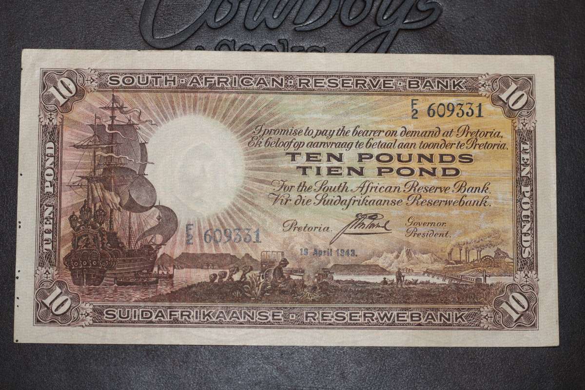 Posmus 1943 *** 10 Pounds / 10 Pond *** Seldom offered