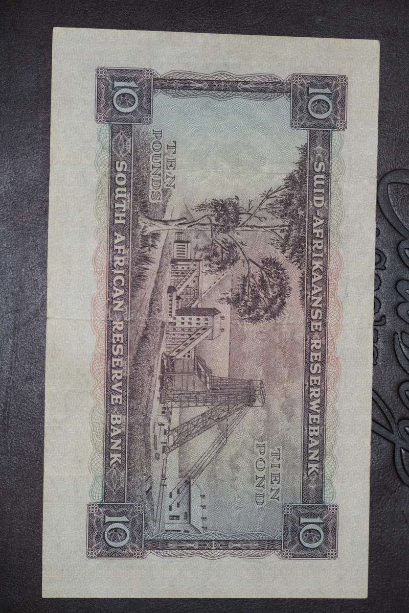 MH de Kock 1952 Third and only issue *** 10 Pounds A/E *** Getting scarce in decent condition