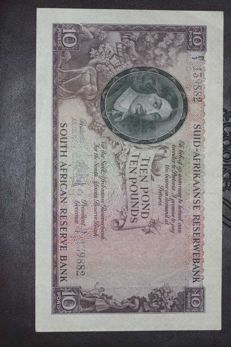 MH de Kock 1952 Third and only issue *** 10 pounds *** Good value