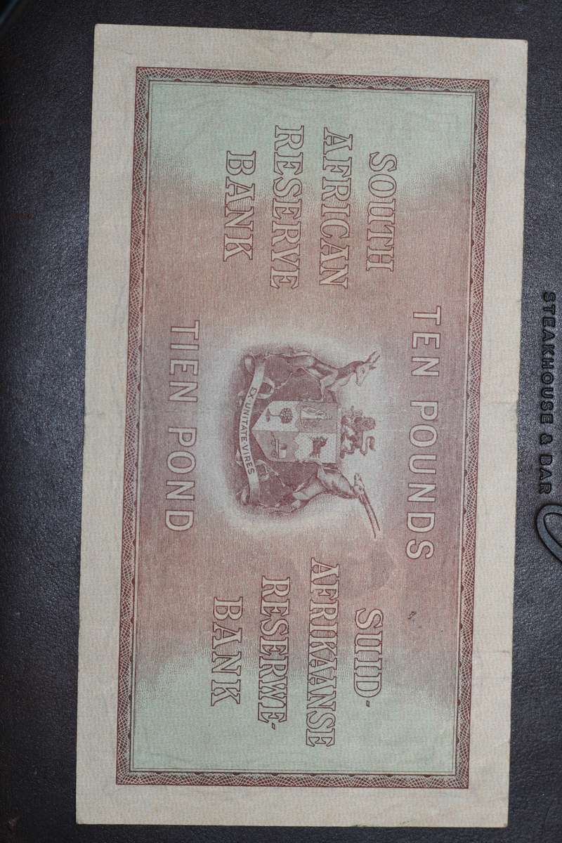 Posmus 1943 *** 10 Pounds *** Top note