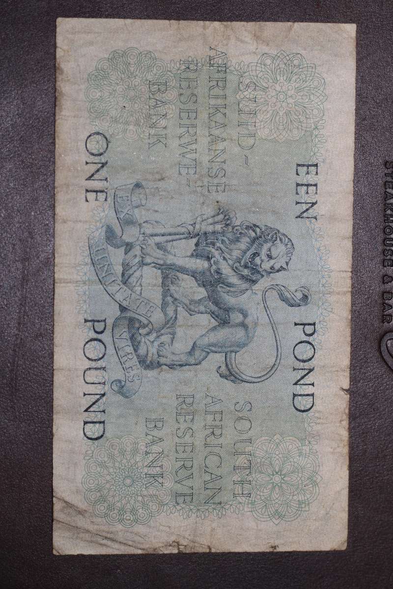 MH de Kock 1951 Second issue *** 1 Pound *** Please grade from photos