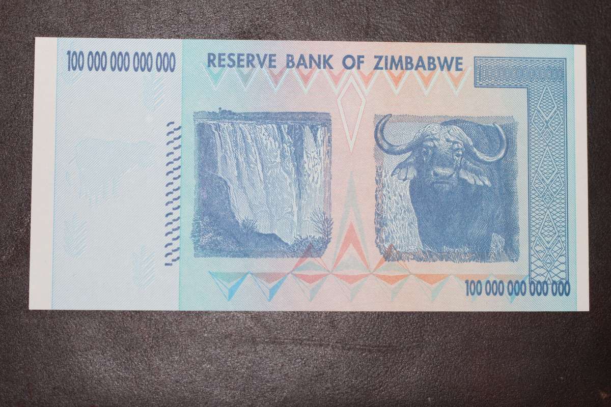 Zimbabwe *** $100 Trillion *** Great unc