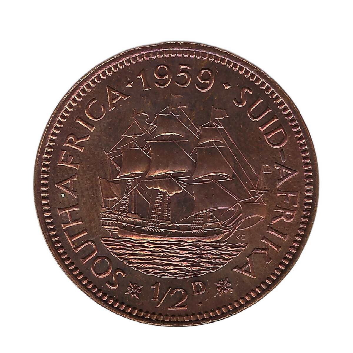 1959 Long Proof Set - so scarce - only 950 sets minted