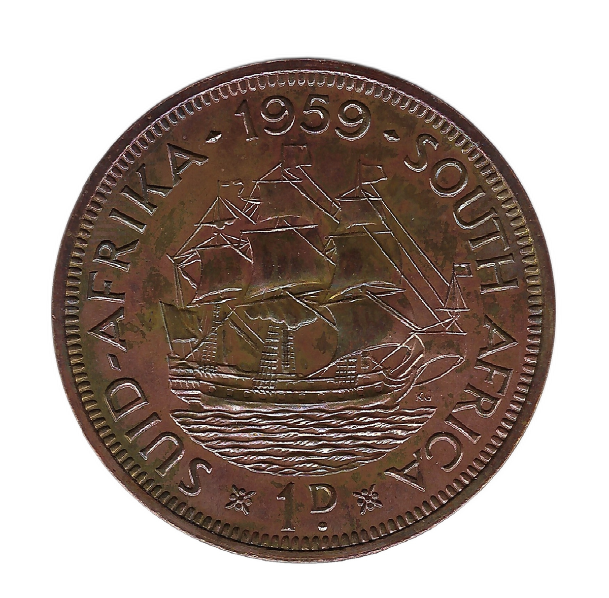 1959 Long Proof Set - so scarce - only 950 sets minted