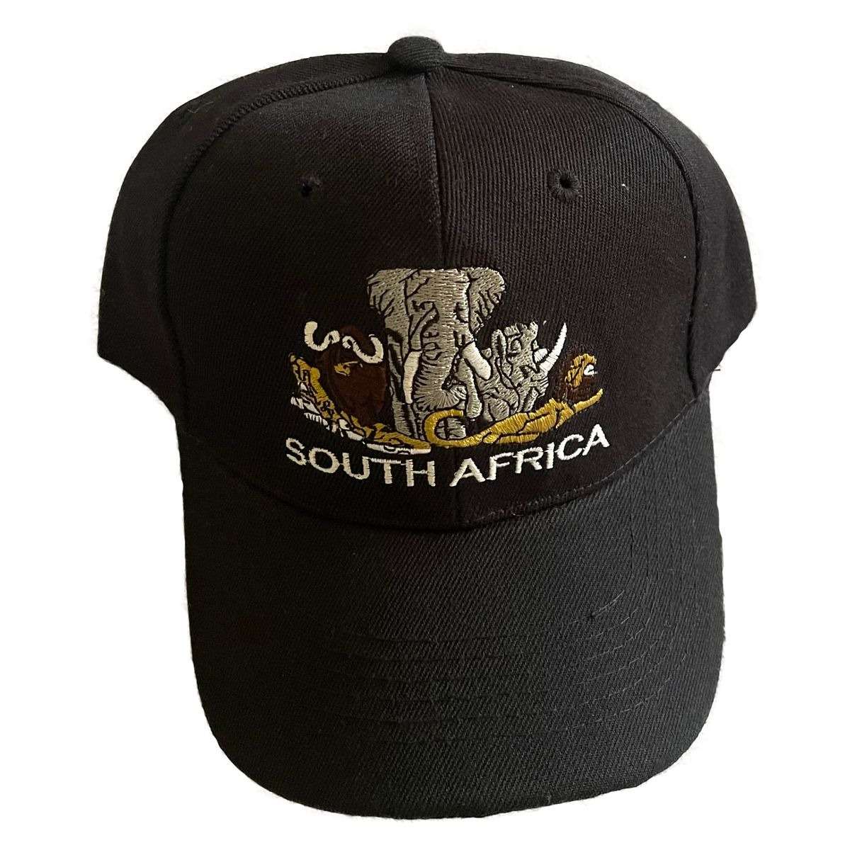 Cap With Big 5 Animals