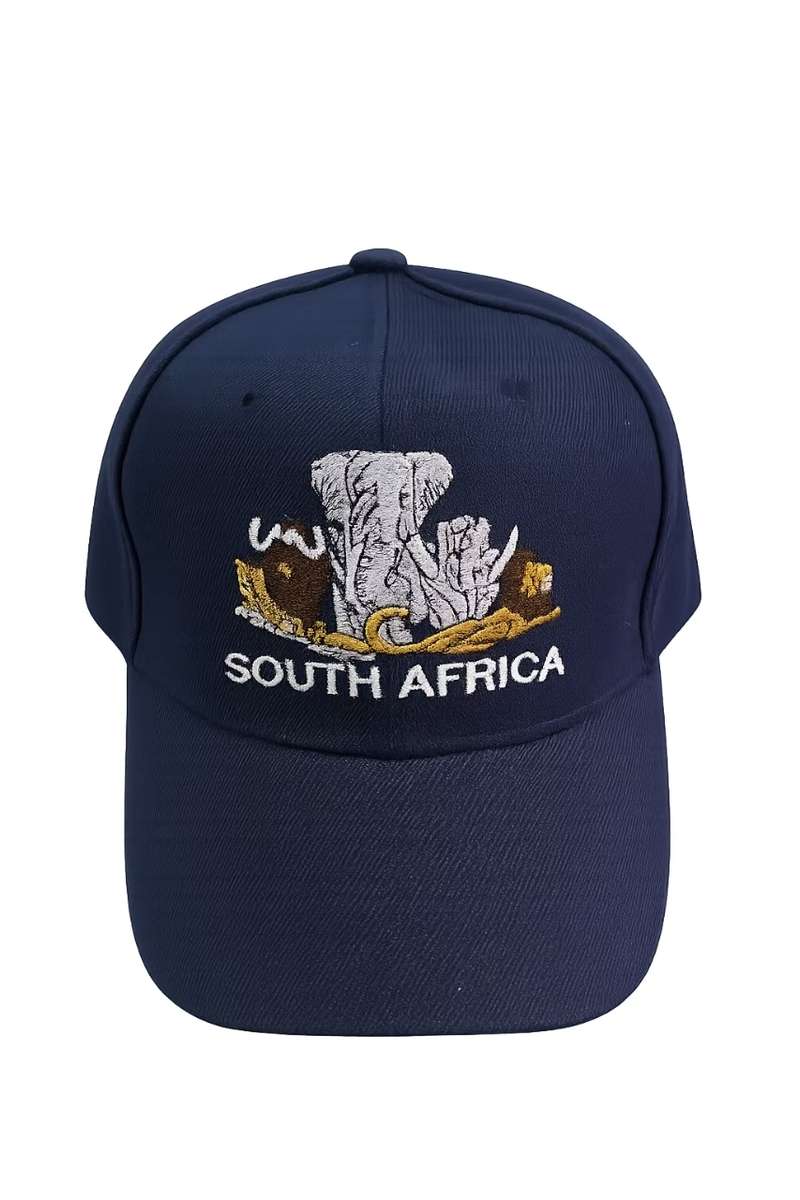 Cap With Big 5 Animals