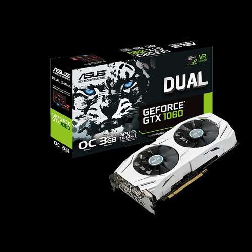 ASUS GTX 1060 DUAL 3GB !!NO RESERVE!!