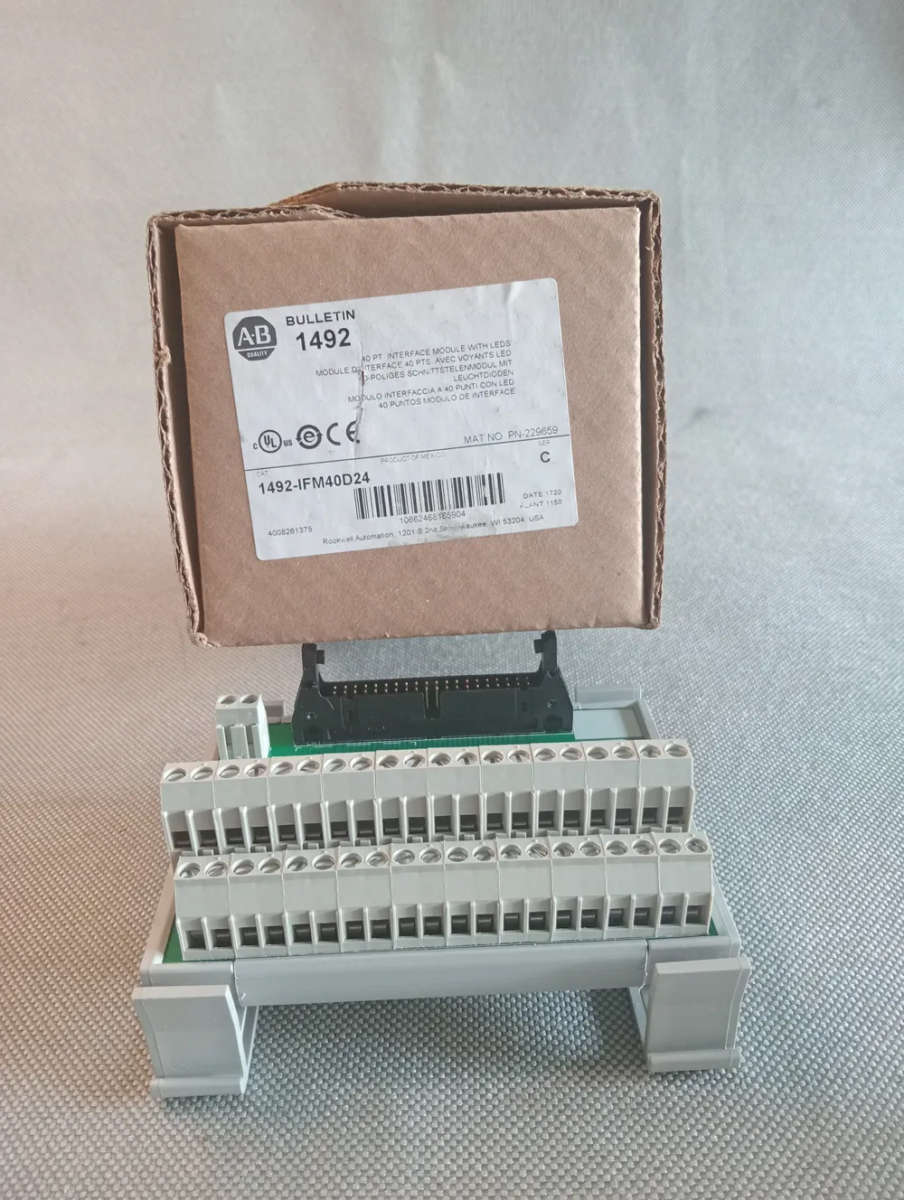 40PT Interface Module with LEDs 1492-IFM40D24 - NEW