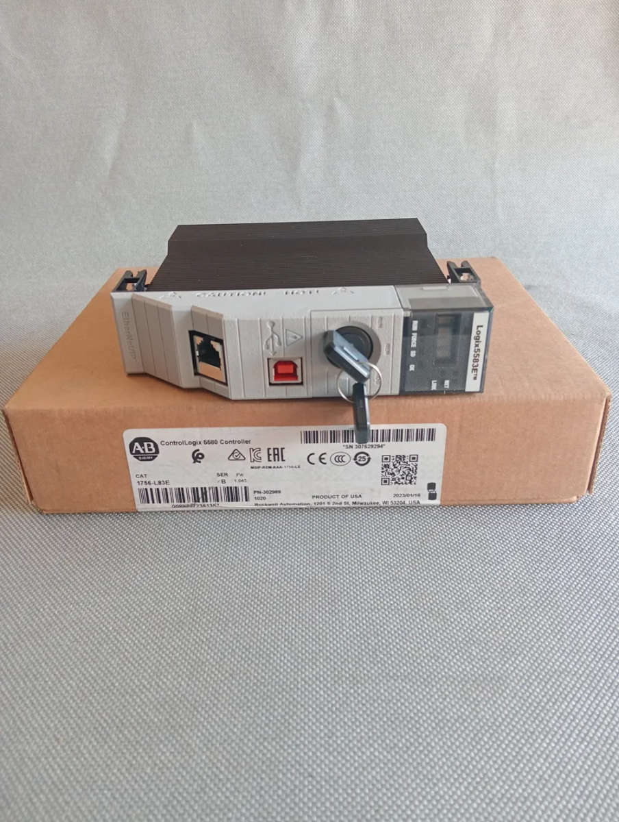 PLC Control Logix 5580 Controller 1756-L83E - NEW