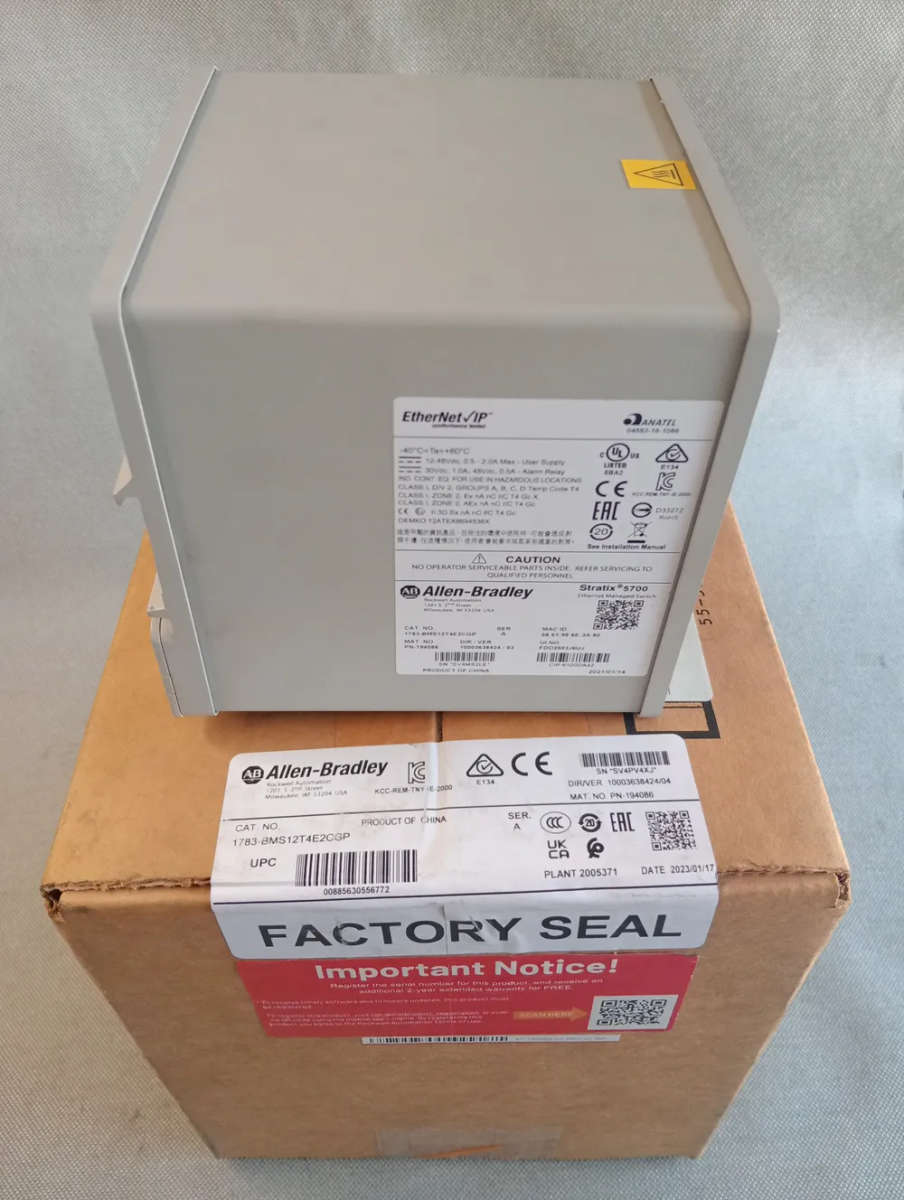 Stratix 5700 Network Switch 1783-BMS12T4E2CGP - NEW