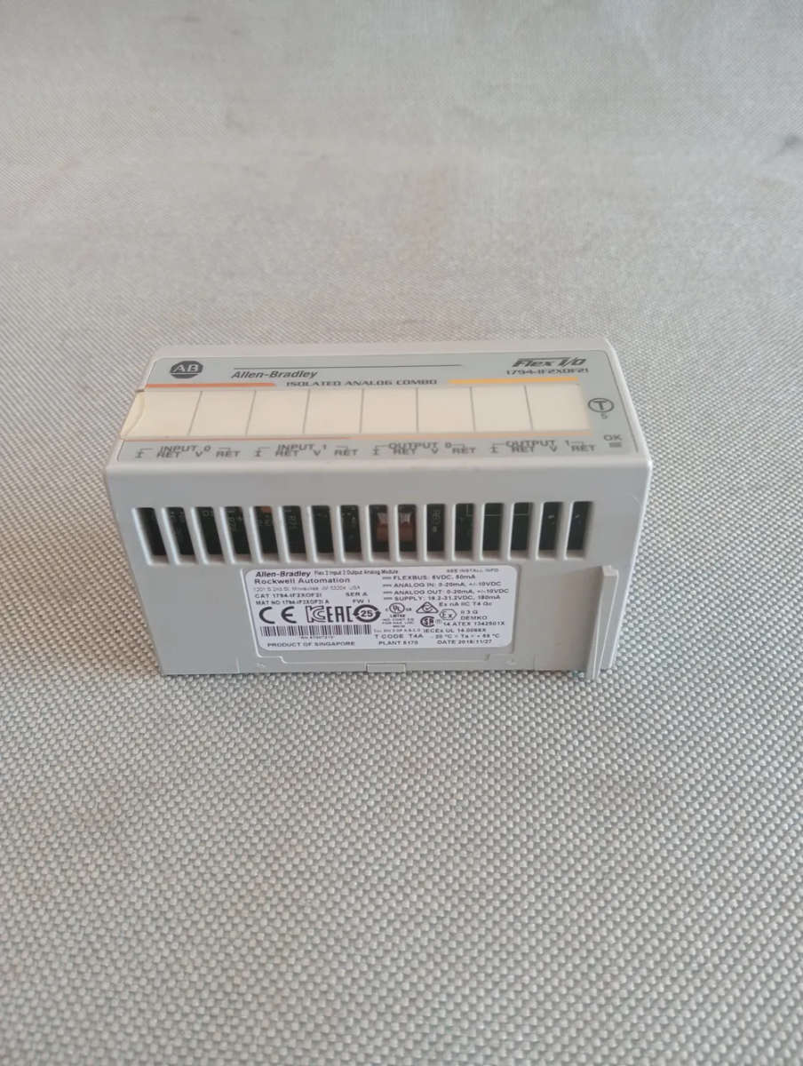 1794 Flex I/O System Combination Module 1794-IF2XOF2I - USED