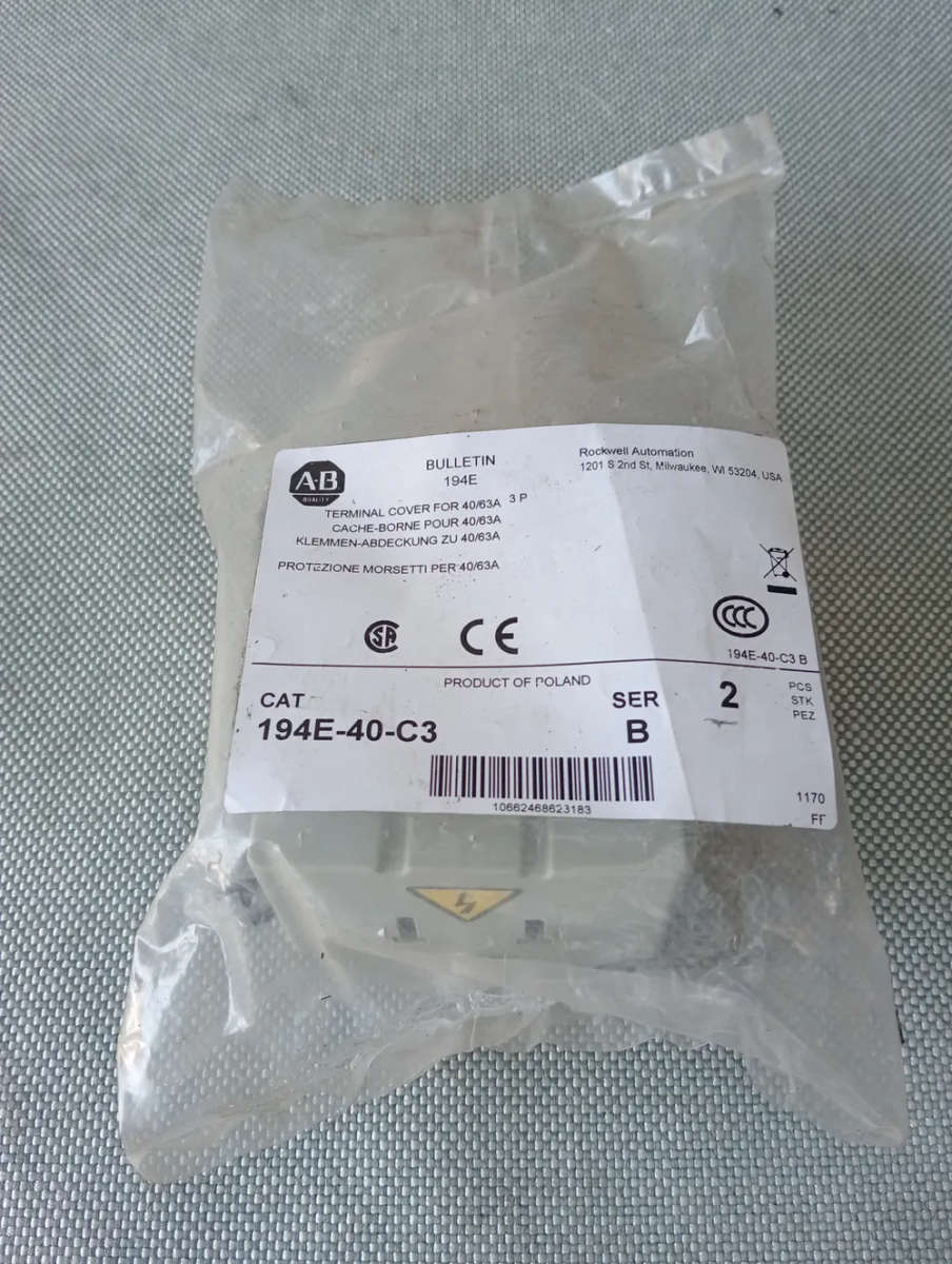 Terminal Cover 194E-40-C3 - NEW