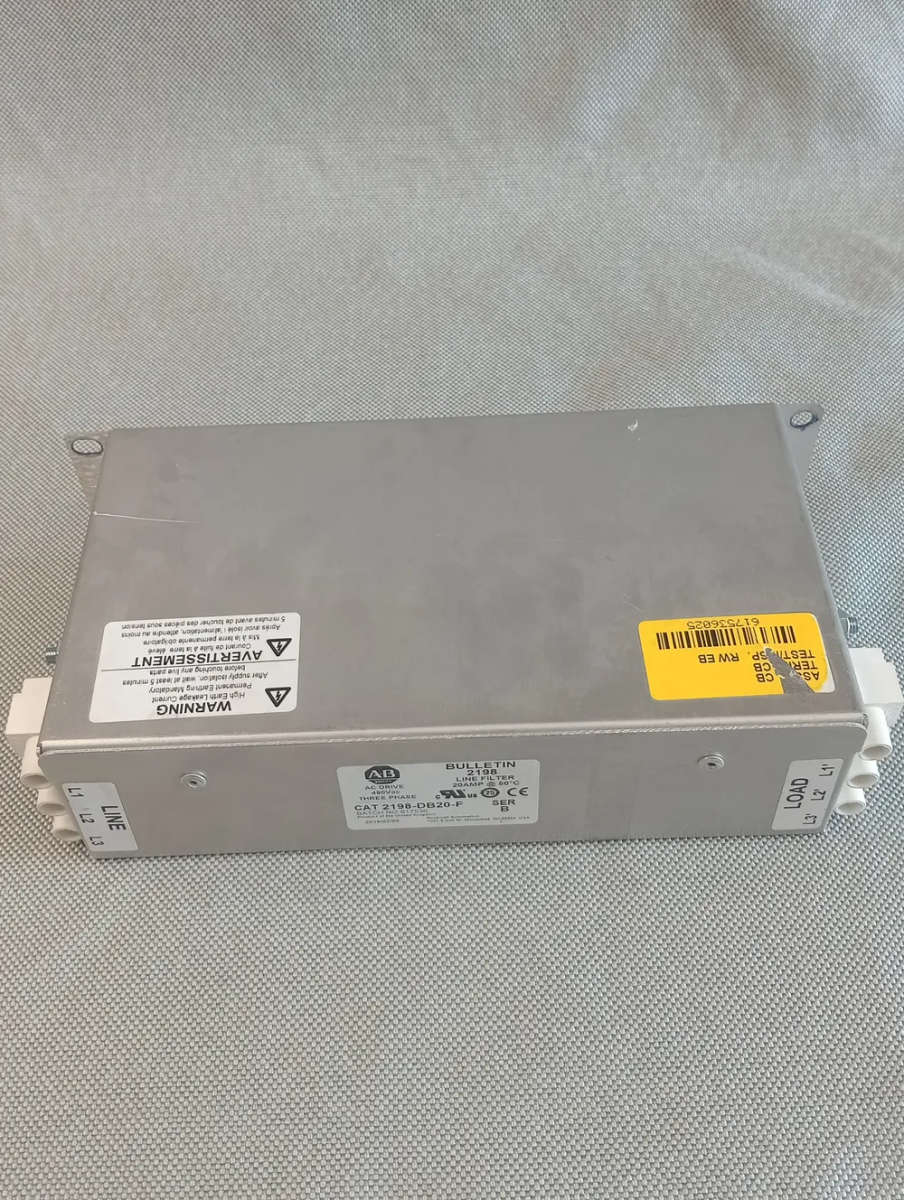 Line Filter 3 phase 2198-DB20-F - USED
