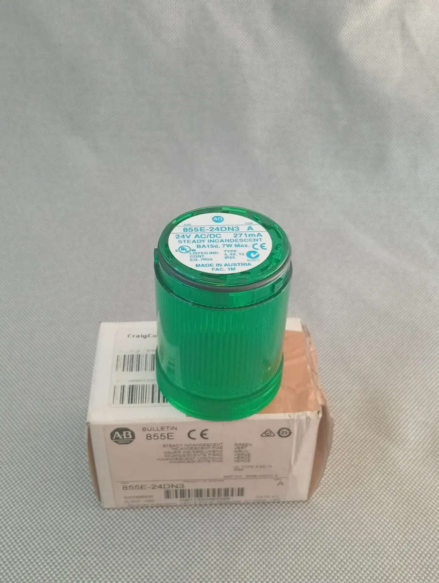 Green Lamp Indicators 855E-24DN3 - NEW